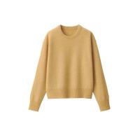ราคา MUJI เสื้อสเวตเตอร์ผู้หญิง ผ้า Mid-Gauge คอกลม XL (MJT51662318)
