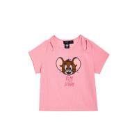 ราคา FOF KIDS เสื้อยืดเด็กโตผู้หญิง แขนสั้น Tom & Jerry สีชมพู 10 US (CDS18677768)