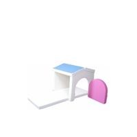 ราคา BABABOO [Pre-Order] คอกกั้นเด็ก ชุดบ้านพร้อมประตูโค้ง สีชมพูเข้ม (CDS19587882)