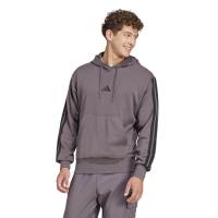 ราคา ADIDAS เสื้อฮู้ดดี้ผู้ชาย ผ้าเฟรนช์เทอร์รีย์ Essentials 3-Stripes สี Grey Strata / Black A/S (CDS19813486)