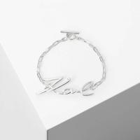 ราคา Karl Lagerfeld กำไลข้อมือ รุ่น K/SIGNATURE สี SILVER (MKP1490400)