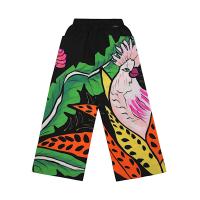 ราคา YODYOKO กางเกงลำลองขายาวผู้หญิง - สีดำ : ลายนกกระตั้วสีชมพูในป่าแอมะซอน Free Size (GRMKPPR000162578)