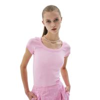 ราคา MARDI MERCREDI Top Deep U Neck Pink F Free Size (CDS20213619)