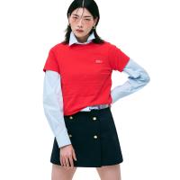 ราคา MARDI MERCREDI Slim Tshirt Essential Red F Free Size (CDS20213398)