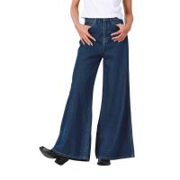 ราคา WRANGLER กางเกงยีนส์ผู้หญิง คอลเลคชั่น Everyday with Wrangler เอวกลาง ทรงขากว้าง สียีนส์เข้ม 26 EU (MKP1909286)