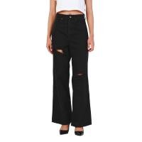 ราคา WRANGLER กางเกงยีนส์ผู้หญิง คอลเลคชั่น Everyday with Wrangler เอวสูง ทรงหลวม สีดำ 30 EU (MKP1909282)