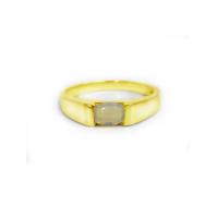 ราคา FINEJEWELTHAI แหวนผู้หญิง เงินแท้ ฝังโอปอแท้ สีทอง 48 (MKP1924332)