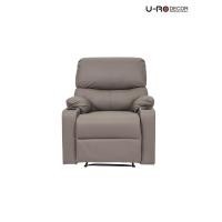 ราคา U-RO DECOR CAIO (ไคโอ) เก้าอี้/โซฟา พักผ่อนปรับนอนได้พร้อมที่วางแก้วน้ำ สีเทาเข้ม (MKP1923132)