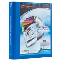 ราคา ELEPHANT ELEPHANT แฟ้มโชว์เอกสาร 3 ห่วง รุ่น 444 สีน้ำเงิน ขนาด A4 สัน 5 ซม. (20 ซอง) (MKP1470323)