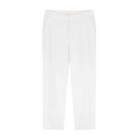 ราคา GIORDANO กางเกงผู้หญิงขายาว Regular Khakis Audrey Pants (180° Elastic Waist) สีขาว 01 Signature White 30 EU (MKP1924504)