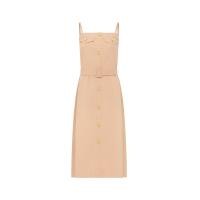 ราคา ASV (RS25)เดรสผู้หญิง สายเดี่ยว อัดพลีทด้านหลัง สีพีช M (MKP1924946)