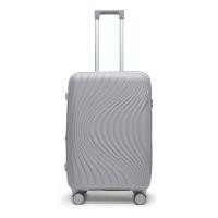 ราคา HQ LUGGAGE กระเป๋าเดินทาง โพลีโพรพีลีน รุ่น 5517 ระบบล็อค TSA 4 ล้อคู่ ขนาด 24 นิ้ว - สีเทาอ่อน 24 In (MKP1900044)