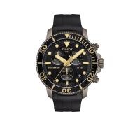 ราคา TISSOT นาฬิกาข้อมือ Seastar 1000 รุ่น T1204173705101 Black (MKP0942577)