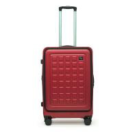 ราคา HQ LUGGAGE กระเป๋าเดินทาง ABS รุ่น 8862B ระบบล็อค TSA 4 ล้อคู่ ขนาด 24 นิ้ว - สีแดง 24 In (MKP1722062)