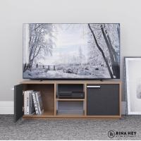 ราคา Rina Hey ชั้นวางทีวี KAIZER/120 สี น้ำตาลอ่อน (MKP0934750)