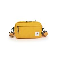 ราคา HQ LUGGAGE กระเป๋าสะพาย Collection : Outdoor ผ้า Recycled Polyester รุ่น GG003 สีเหลือง Free Size (MKP1923232)