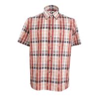 ราคา DAKS เสื้อเชิ้ตผู้ชายแขนสั้น Regular Fit สีน้ำตาล XL (MKP1925197)