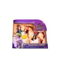 ราคา UNICORN ACADEMY ชุดของเล่นตุ๊กตาและยูนิคอร์น Valentina & Cinder สีส้ม (CDS15402165)