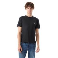 ราคา ESP เสื้อทีเชิ้ตลายเฟรนช์ชี่ อีซี่ ผู้ชาย สีดำ S (MKP1885335)