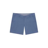 ราคา GIORDANO กางเกงขาสั้นผู้หญิง เอวสูงปานกลาง (Elastic waistband 180) สีฟ้า 25 EU (MKP1695165)