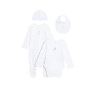 ราคา MARKS & SPENCER KIDS ชุดเซ็ตบอดี้สูทเด็กเล็กยูนิเซ็กส์ Starter Set Pure Cotton Born in 2025 4 ชิ้น สี White Mix 0-3 Month (CDS19527284)
