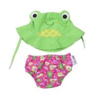 ราคา Zoocchini เซทกางเกงว่ายน้ำลองกันเปื้อนลงสระพร้อมหมวกกันยูวีได้ UPF50+ ลายกบน้อย พร้อมเล่นสระว่ายน้ำหรือทะเลได้อย่างมั่นใจ สีเขียว (MKP1046369)