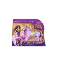 ราคา UNICORN ACADEMY ชุดของเล่นตุ๊กตาและยูนิคอร์น Sophia & Wildstar สีม่วง (CDS15402172)