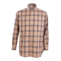 ราคา DAKS เสื้อเชิ้ตผู้ชายแขนยาว Regular Fit สีน้ำตาล L (MKP1925177)