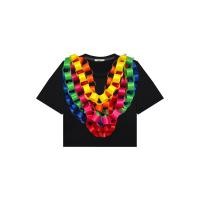 ราคา iCONiC เสื้อยืดผู้หญิง รุ่น BLACK GARLAND OF KINDNESS T-SHIRT สีดำ M (MKP1928544)