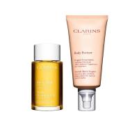 ราคา CLARINS ชุดเซ็ตผลิตภัณฑ์บำรุงผิวกาย Tonic Body Treatment Oil + Body Partner Stretch Mark (CDS90368615)
