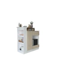 ราคา LIVING SOLUTIONS BY SB เคาน์เตอร์บาร์แบบนั่ง ขนาด 120 ซม. รุ่น Sendo (ชั้นวางฝั่งขวา) สีขาว (MKP1859563)