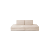 ราคา FUNZY Funzy Play Sofa Corduroy Creme Beige ลูกฟูก: โซฟาปรับเปลี่ยนรูปแบบได้ สำหรับเด็ก (MKP1932458)