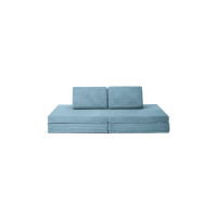 ราคา FUNZY Funzy Play Sofa Corduroy Lagoon Blue ลูกฟูก: โซฟาปรับเปลี่ยนรูปแบบได้ สำหรับเด็ก (MKP1932459)