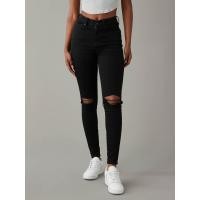 ราคา AMERICAN EAGLE กางเกงยีนส์ผู้หญิง JEGGING สี ดำ 8 Short (MKP1594069)