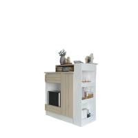 ราคา LIVING SOLUTIONS BY SB เคาน์เตอร์บาร์แบบนั่ง ขนาด 120 ซม. รุ่น Sendo (ชั้นวางฝั่งซ้าย) สีขาว (MKP1859572)