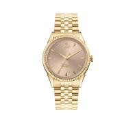 ราคา VIVIENNE WESTWOOD นาฬิกาข้อมือผู้หญิง รุ่น The Seymour ขนาด 38 มม. สีชมพู/ทอง (CDS20871758)