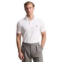 ราคา POLO RALPH LAUREN เสื้อโปโลผู้ชาย-Custom Slim Fit Stretch Mesh Polo Shirt รุ่น MNPOKNI1N822982-สีขาว XL (MKP1931332)