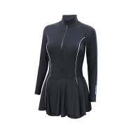 ราคา GRAND SPORT ชุดว่ายน้ำหญิงเสื้อแขนยาว กางเกงกระโปรง 1ท่อน (342741) สีดำ S (MKP1934631)