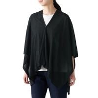 ราคา MUJI ผ้าคลุมไหล่ผู้หญิง ผ้าตีเกลียวสูง (MJT51713423)