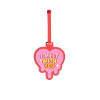 ราคา MINI MONO แท็กกระเป๋า ลาย I Melt With You สีแดง (CDS18061345)