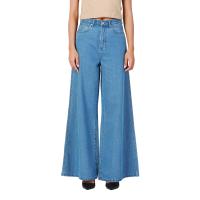 ราคา WRANGLER กางเกงยีนส์ผู้หญิง คอลเลคชั่น Everyday with Wrangler เอวกลาง ทรงขากว้าง สียีนส์อ่อน 28 EU (MKP1909323)