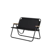 ราคา MUJI เก้าอี้อะลูมิเนียมพับเก็บได้ 2 ที่นั่ง (กว้าง 109 x ลึก 61 x สูง 73 ซม.) สีดำ (MJT51690717)