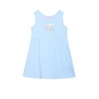ราคา SANRIO ชุดเดรสเด็กเล็กผู้หญิง แขนกุด Cinnamoroll สีท้องฟ้า 90 JP (CDS19624761)