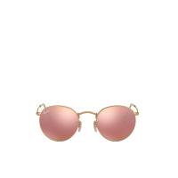 ราคา RAY-BAN แว่นกันแดดผู้ชาย Round Metal รุ่น RB3447 112/Z2 53 เลนส์ปรอท สีชมพู-น้ำตาล 53mm (CDS17431958)