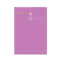 ราคา ELEPHANT ELEPHANT ซองพลาสติกผูกเชือกขยายข้าง รุ่น 435 สีชมพู ขนาด A4 (แพ็ค 12 ซอง) (MKP0979873)