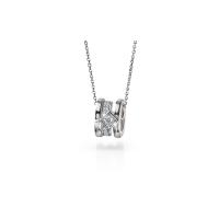 ราคา JUBILEE DIAMOND จี้เพชรไม่รวมสร้อย Lumiere Brique Eternal Loop - สีไวท์โกลด์ (MKP1888466)