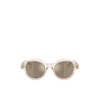 ราคา MONCLER แว่นกันแดดยูนิเซ็กส์ รุ่น ME6003F 30035A 48 เลนส์ปรอทสีทอง-เทาอ่อน 48mm (CDS17436106)