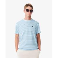 ราคา LACOSTE เสื้อยืดลาคอสท์ ลายริ้ว ผ้าคอตตอนเนื้อหนา สีน้ำเงิน 3 (MKP1937272)