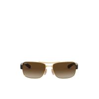 ราคา RAY-BAN แว่นกันแดดผู้ชาย Sporty Retros รุ่น RB3522 001/13 64 เลนส์สีน้ำตาล ไล่เฉด 64mm (CDS17431200)