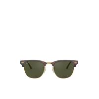 ราคา RAY-BAN แว่นกันแดดยูนิเซ็กส์ Clubmaster รุ่น RB3016 W0366 49 เลนส์สีเขียว G-15 (สี signature ของ Ray-Ban) 49mm (CDS17427685)